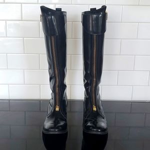 Gorgeous Tory Burch Black Leather Boots